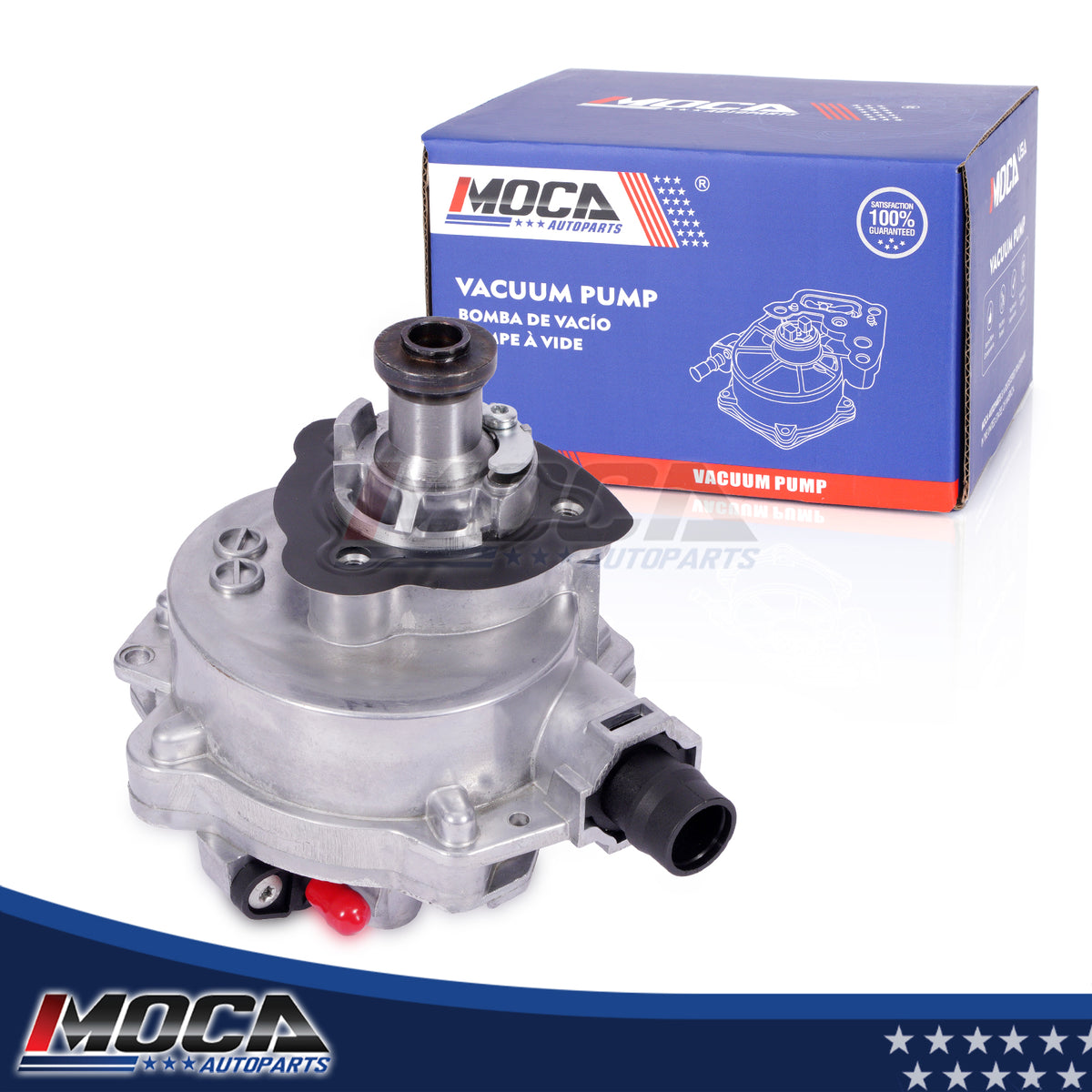 Bomba de vacío MOCA VCP174 compatible con BMW X3 X6 3.0L (2011-2014), BMW 640i 3.0L (2012-2014) y BMW 535i GT 3.0L (2010-2013)