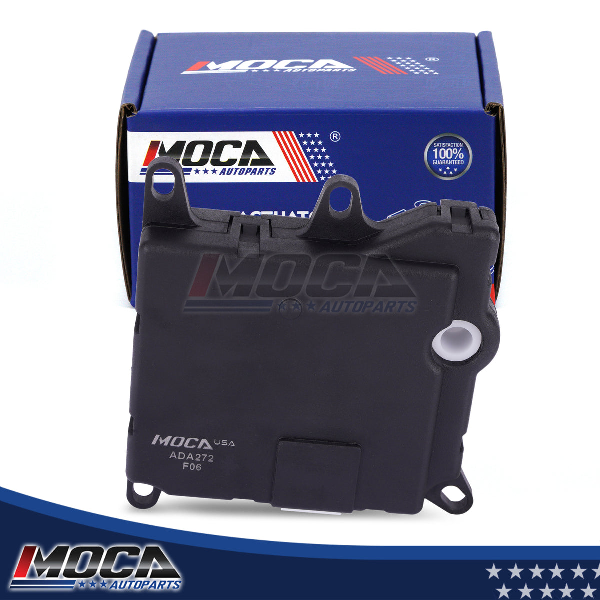 Actuador de puerta de mezcla de aire para calefacción y climatización MOCA 604-272. Compatible con Ford F-250 2005-2007, Ford Excursion 2002-2005 y Ford F-250, F-350, F-450 y F-550 Super Duty 2005-2007.