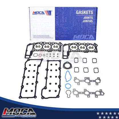 Juego de juntas de culata MOCA MLS compatible con Dodge Dakota Durango 3.7L 2004-2005 y Jeep Liberty 3.7L 2002-2005