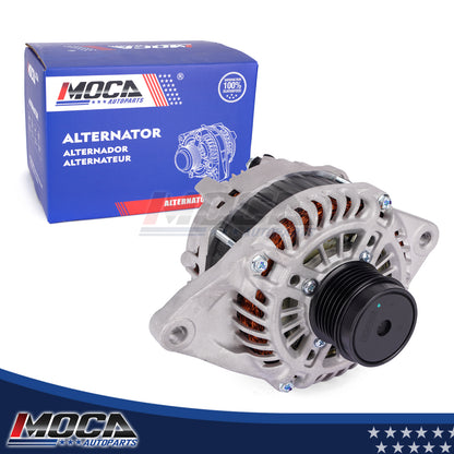 MOCA N11231 Alternator Fit for 2011-2013 Chrysler 200 2.4L & 2008-2013 Dodge Avenger 2.4L & 2007-2017 Jeep Compass Patriot 2.0L 2.4L