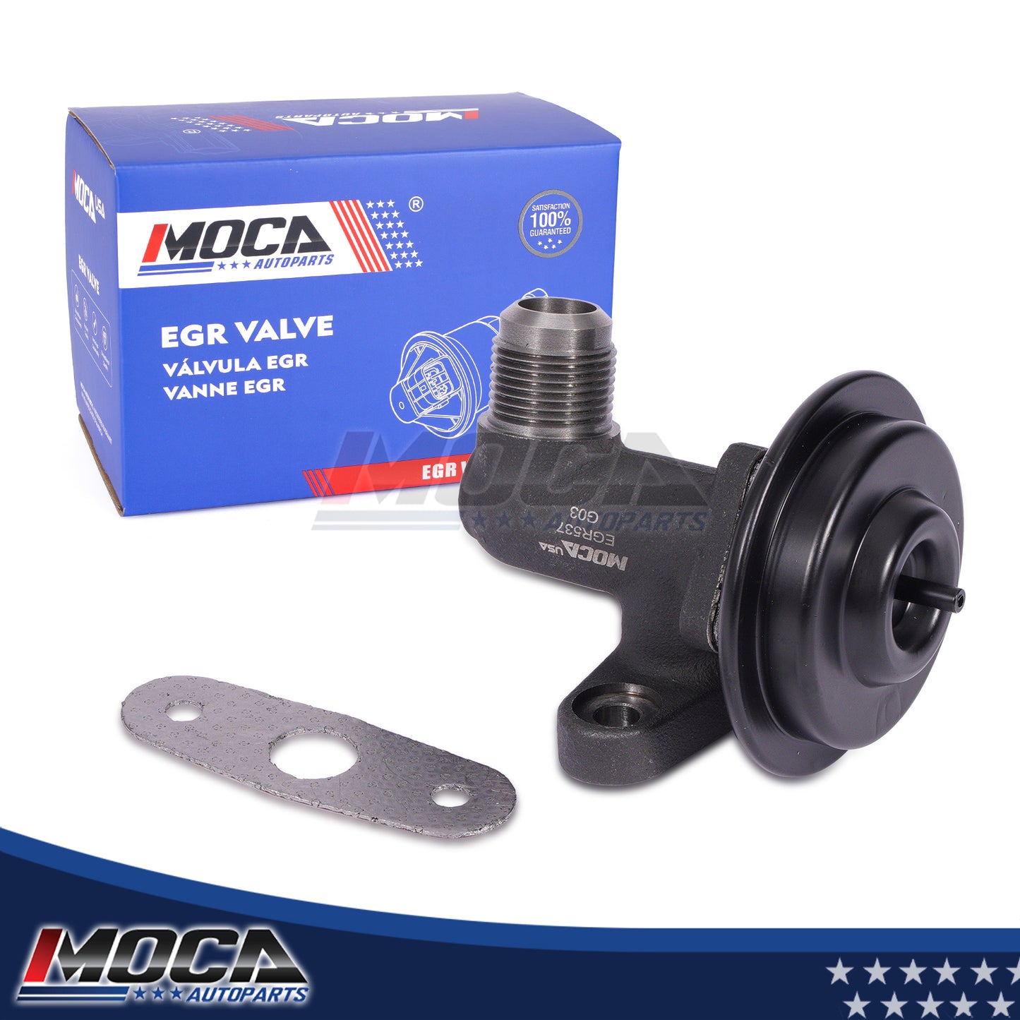 MOCA EGV537T EGR Valve Fit for 2002-2004 & 2006-2009 Ford E-150 5.4L & 2000-2005 Ford Excursion 5.4L 6.8L & 1998-2004 Lincoln Navigator 5.4L