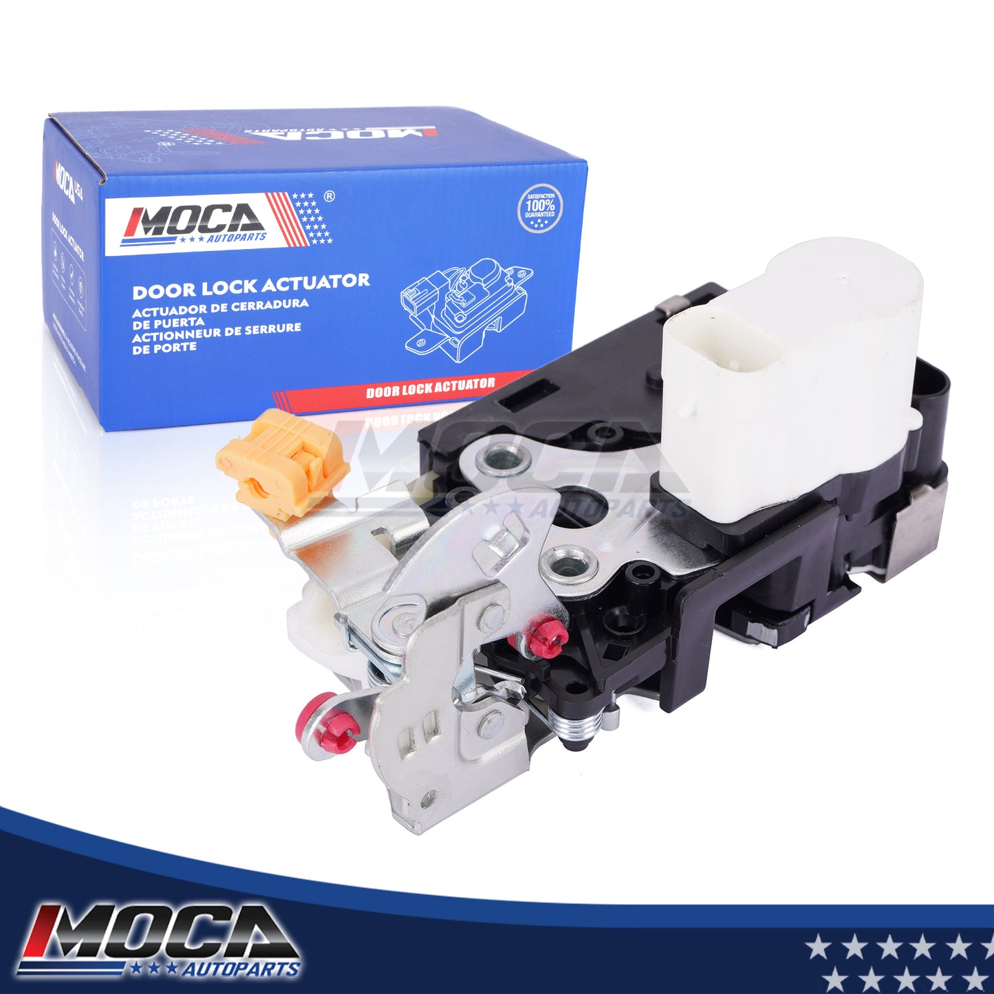 MOCA 931-319 Front Right Door Lock Actuator Fit for 2001-2003 Chevrolet Silverado 1500 2500 & 2000-2003 GMC Yukon XL 1500 2500