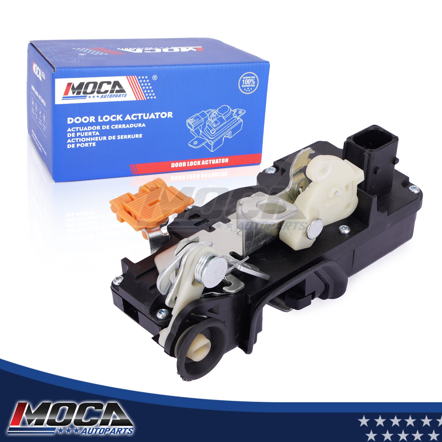 Actuador de cerradura de puerta trasera derecha MOCA 931-109 compatible con Cadillac Escalade, Chevrolet Tahoe y GMC Yukon (2007-2009)