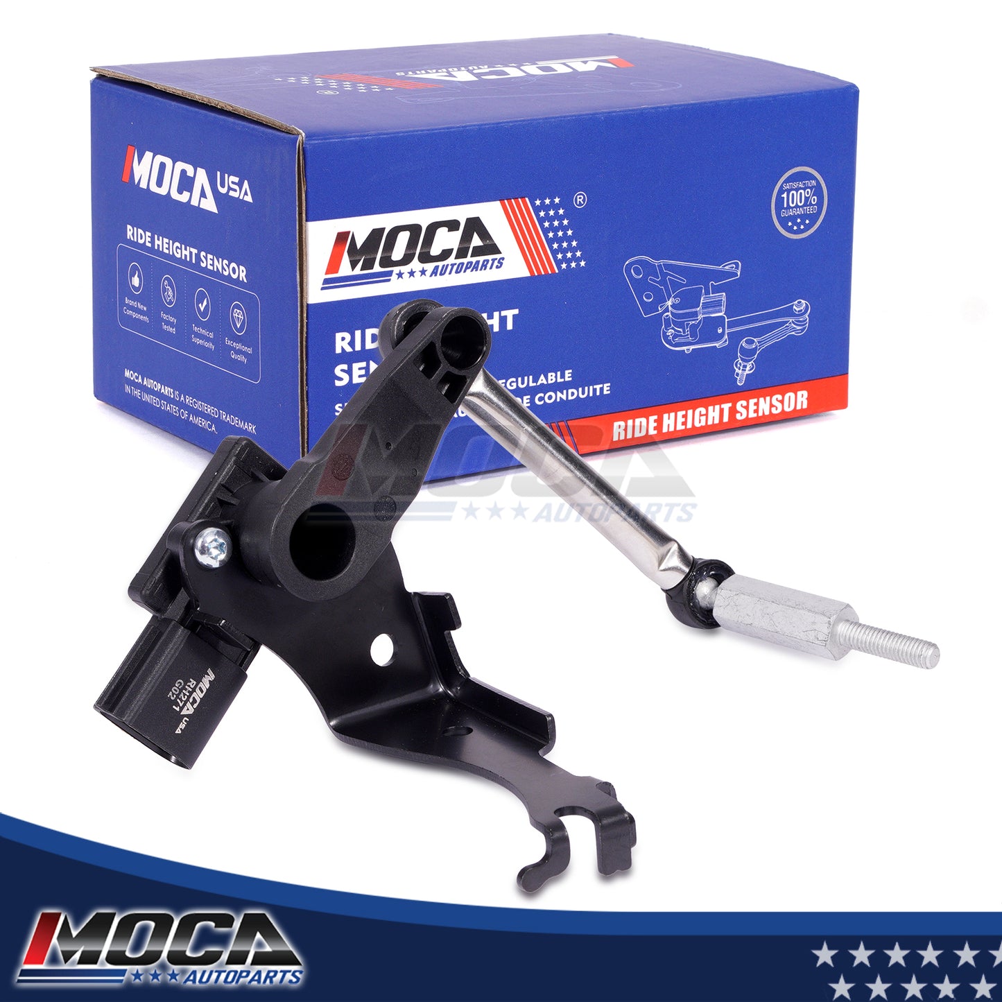 MOCA RH4271 Front Right Ride Leveling Height Sensor Fit for 2018-2024 Audi Q5 2.0L & 2018-2024 Audi SQ5 3.0L & 2019-2024 Audi A6 Quattro 2.0L 3.0L