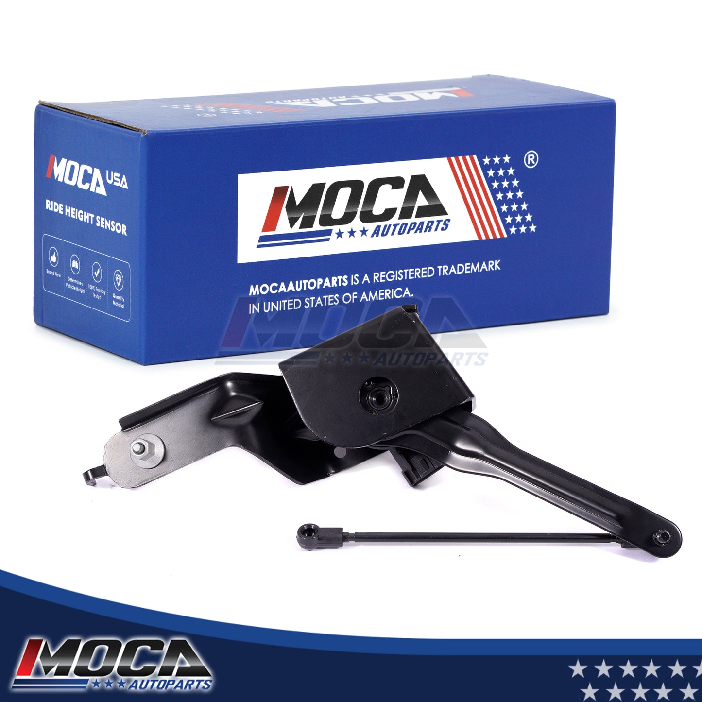 MOCA RH5231 Front Right Ride Leveling Height Sensor Fit for 2015-2018 Chevrolet Silverado 1500 4.3L 5.3L 6.2L & 2015-2018 GMC Sierra 1500 4.3L 5.3L 6.2L