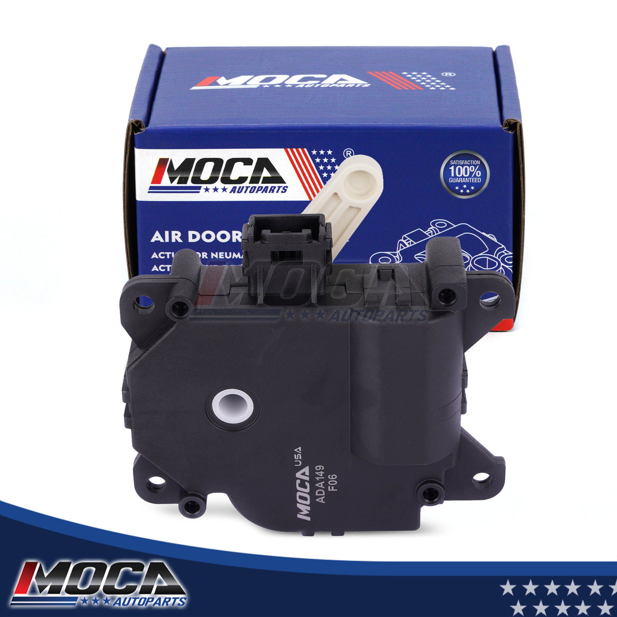 MOCA 604-148 HVAC Heater Air Blend Door Actuator Fit for 2006-2011 Buick Lucerne & 2006-2011 Cadillac DTS