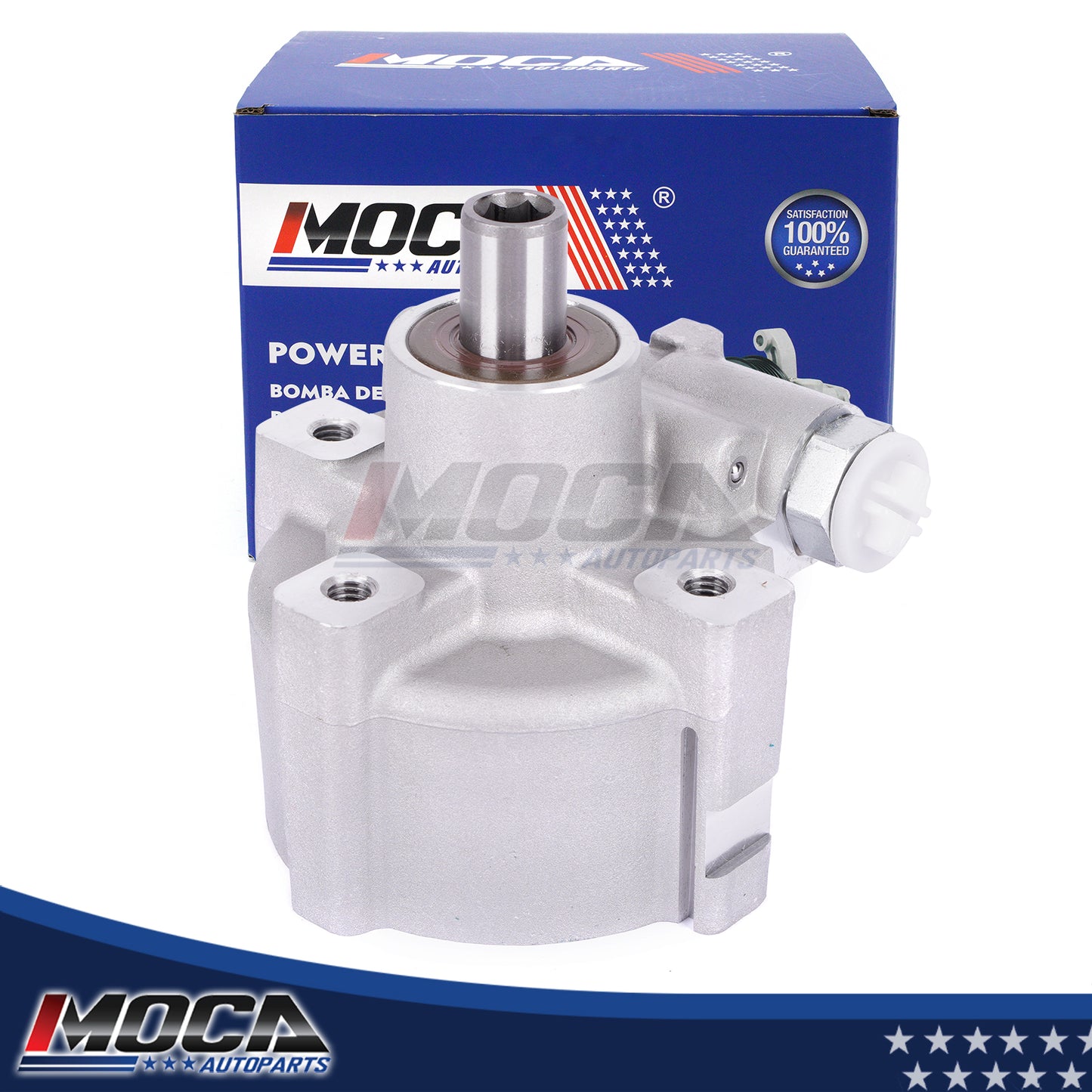 Bomba de dirección asistida MOCA compatible con Chevrolet Silverado 2500 HD 6.6L 2011-2015 y GMC Sierra 3500 HD 6.6L 2011-2015
