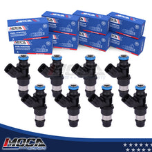 Inyectores de combustible MOCA 8x FJ887 compatibles con GMC Envoy 5.3L (2005-2009) y Chevrolet Tahoe 4.8L 5.3L (2007-2009) y Saab 9-7x 5.3L (2005-2009)