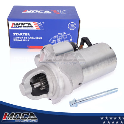 Motor de arranque MOCA 6490 compatible con Chevrolet Colorado 2.8L 3.5L (2004-2006) y Chevrolet Trailblazer 4.2L (2002-2005) e Isuzu Ascender 4.2L (2003-2005)