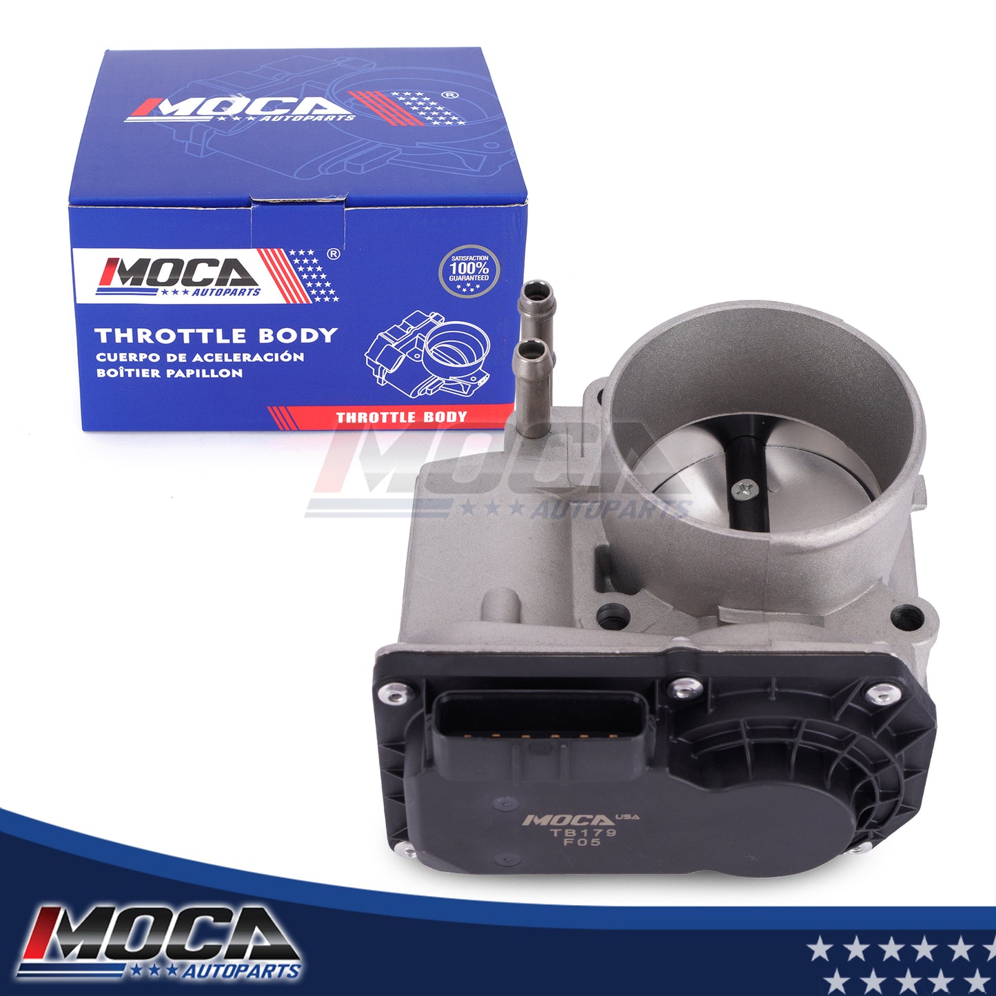 Cuerpo del acelerador MOCA compatible con Nissan Frontier 2.5L (2005-2019, 2022-2023) y Nissan Frontier 3.8L (2020, 2022)