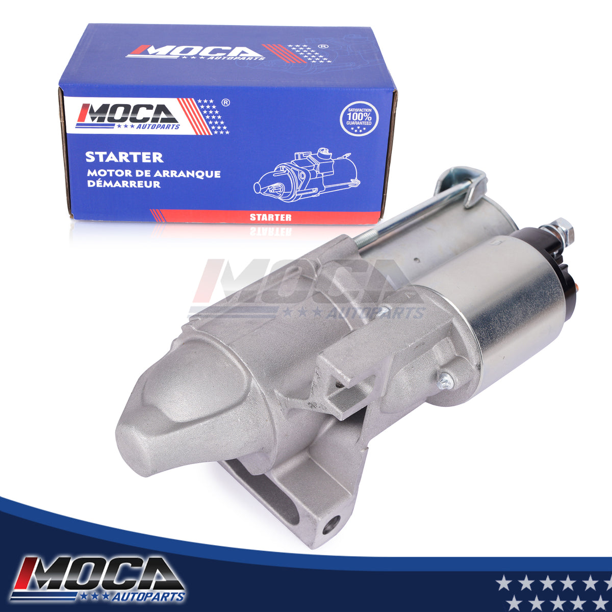 MOCA Starter Motor 6785 Fit for 2009-2011 Buick Lucerne 3.9L & 2006-2011 Chevrolet Impala 3.5L 3.9L & 2006-2009 Chevrolet Uplander 3.9L & 2006-2009 Pontiac Montana 3.9L