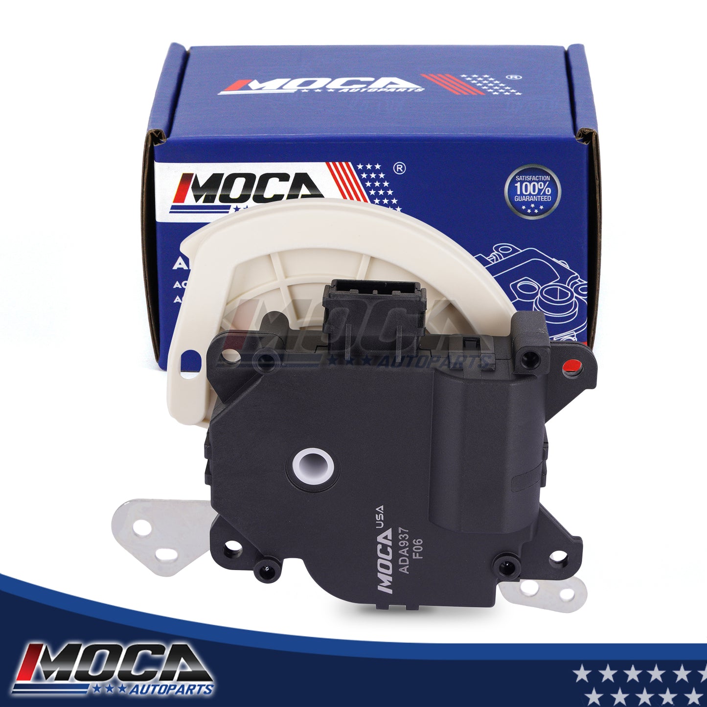 MOCA 604-937 Actuador de puerta de mezcla de aire del calentador HVAC compatible con Honda Accord 2.4L 3.5L 2008-2012 y Honda Crosstour 2.4L 2012-2015