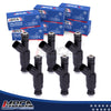 MOCA 6x Fuel Injectors FJ704 Fit for 2005-2009 Chevrolet Equinox 3.4L & 2006-2009 Pontiac Torrent 3.4L