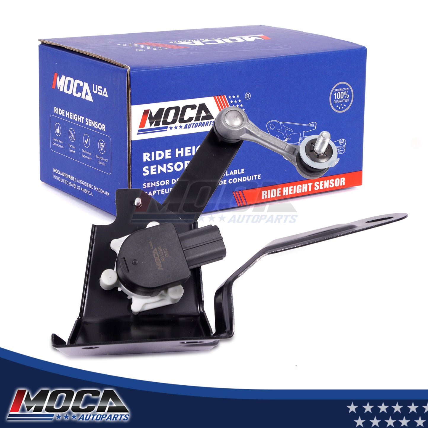 MOCA 927-011 Rear Left Ride Leveling Height Sensor Fit for 2006-2015 Lexus IS250 2.5L & 2006-2015 Lexus IS350 3.5L & 2008-2014 Lexus IS F 5.0L