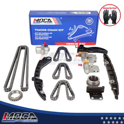MOCA Timing Chain Kit Fit for 2017-2020 INFINITI QX60 3.5L & 2017-2020 Nissan Pathfinder 3.5L