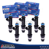 MOCA 6x Fuel Injectors FJ319 Fit for 2002-2007 Chevrolet Trailblazer 4.2L & 2002-2007 GMC Envoy 4.2L & 2004-2007 Buick Rainier 4.2L