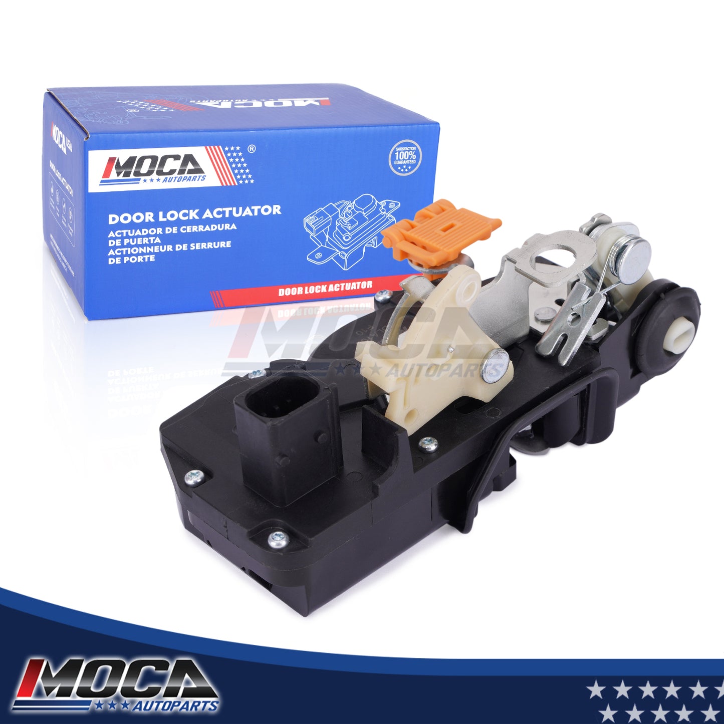 Actuador de cerradura de puerta trasera izquierda MOCA 931-108 compatible con Cadillac Escalade, Chevrolet Tahoe y GMC Yukon (2007-2009)