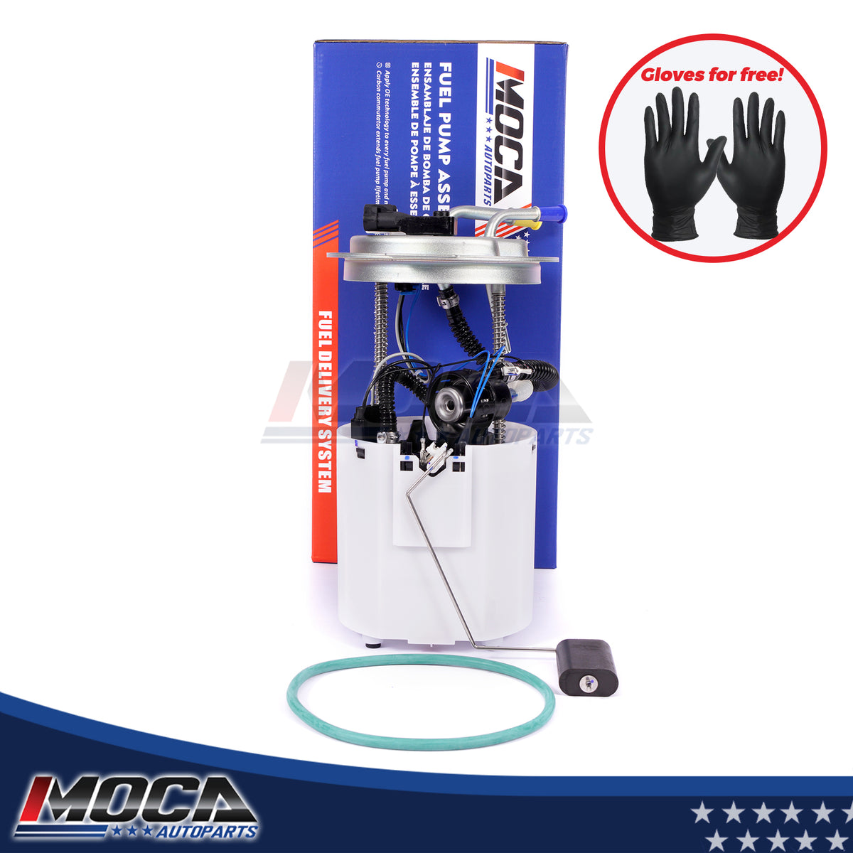 Conjunto de módulo de bomba de combustible MOCA E3768M para Cadillac Escalade 6.2L (2009-2014) y GMC Yukon 5.3L (2008-2014)