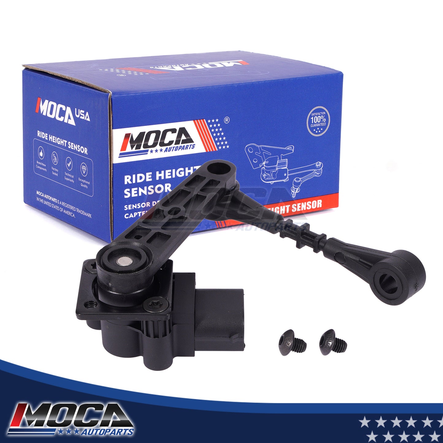 MOCA RH3875 Front Right Ride Height Level Sensor Fit for 2005-2009 Land Rover LR3 4.0L 4.4L