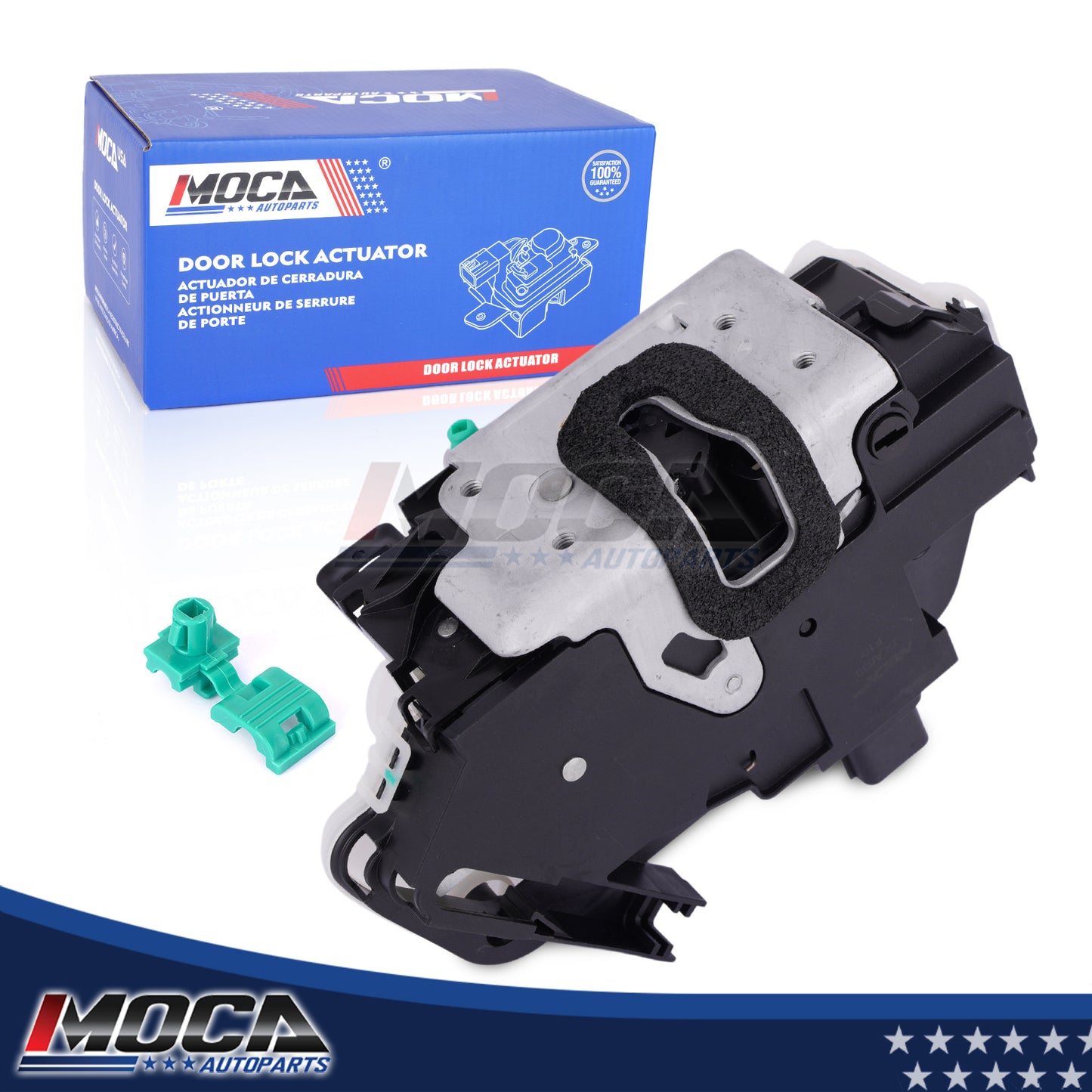 MOCA 937-630 Actuador de cerradura de puerta trasera izquierda compatible con Ford Edge 2007-2014 y Lincoln MKX 2007-2015