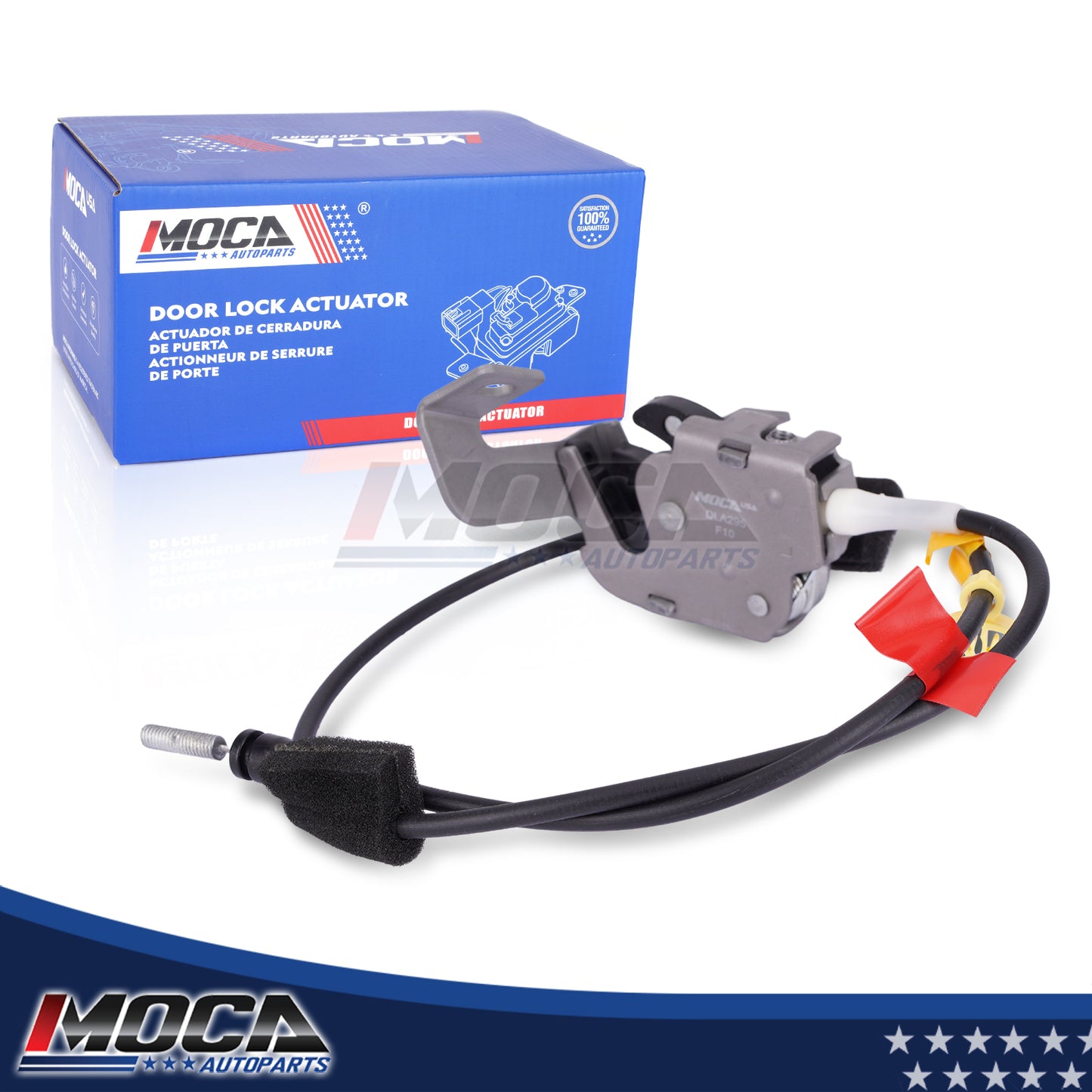 MOCA 937-295 Actuador de cerradura de puerta superior trasera izquierda compatible con Ford F-150 1999-2003, Ford F-250 1997-1999 y Ford Lobo 2000-2004