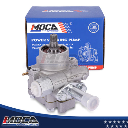 MOCA Power Steering Pump Fit for 1998-2004 Nissan Frontier L4 2.4L & 2005-2007 Nissan Pickup L4 2.4L & 2000-2004 Nissan Xterra L4 2.4L