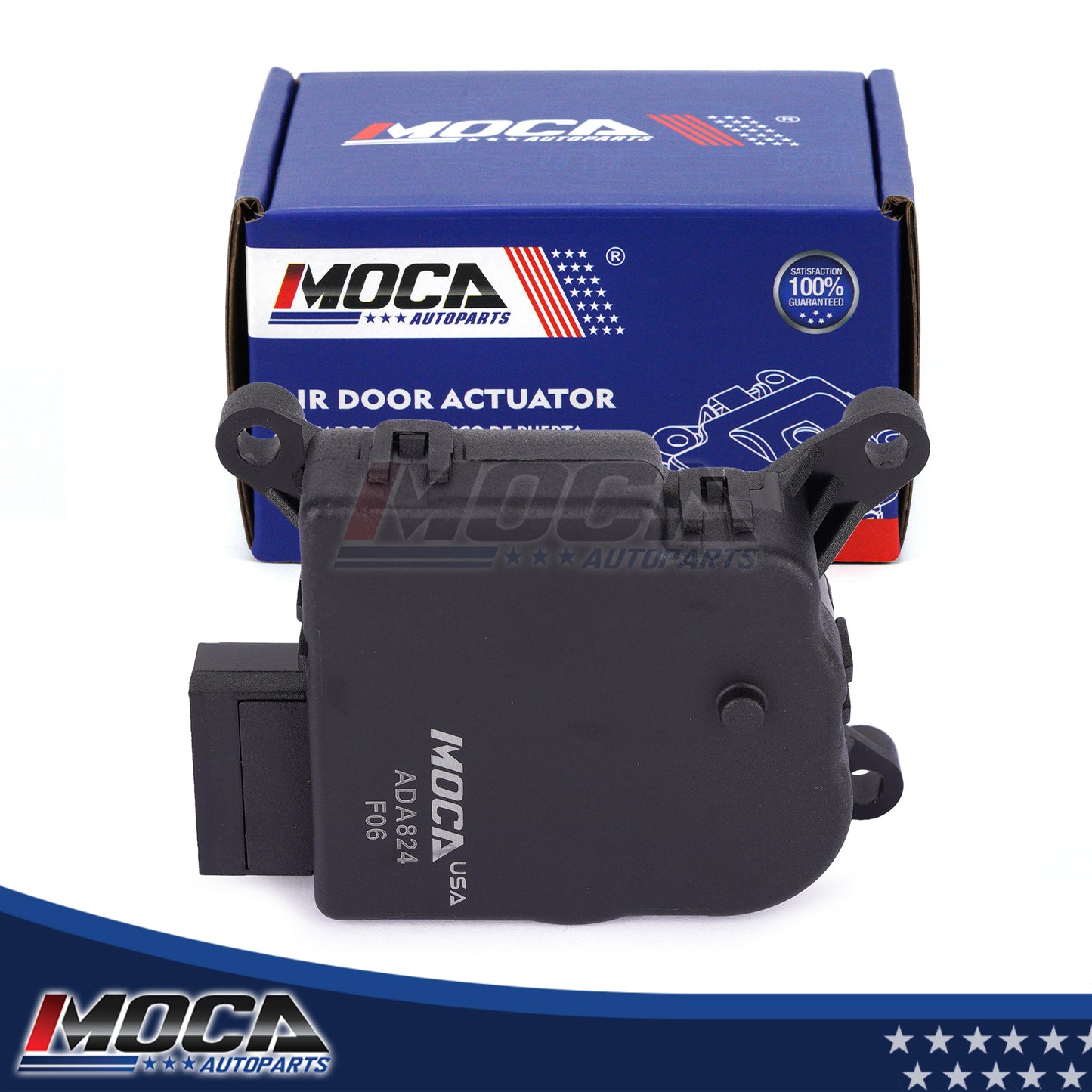 MOCA 604-824 HVAC Heater Air Blend Door Actuator Fit for 2013-2020 Audi A3 1.4L & 2015-2022 Audi Q3 2.0L & 2012-2017 Volkswagen CC 2.0L & 2009-2023 Volkswagen Tiguan 2.0L