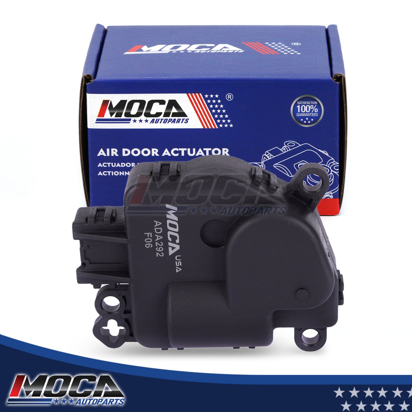 MOCA 604-292 HVAC Heater Air Blend Door Actuator Fit for 2019-2023 Lincoln Nautilus & 2015-2022 Ford Edge & 2013-2020 Lincoln MKZ