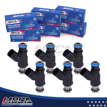Inyectores de combustible MOCA 6x FJ837 compatibles con Hyundai Veracruz 3.8L (2007-2012) y Hyundai Sonata 3.3L (2006-2010) y Kia Sedona 3.8L (2006-2010)