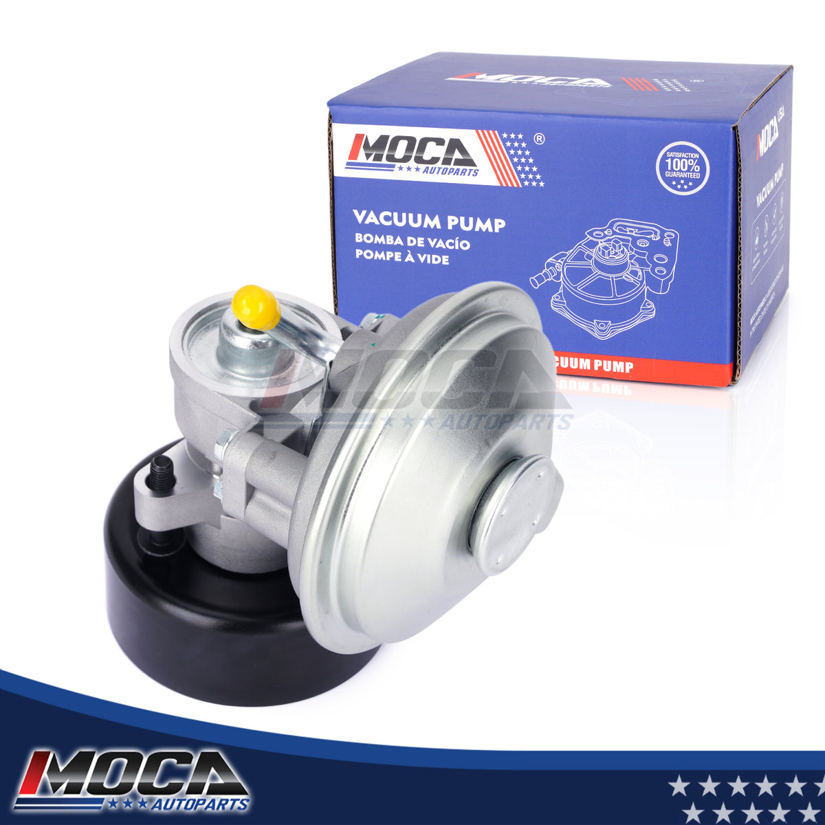 Bomba de vacío MOCA VCP120 compatible con Ford E-350 Econoline Club Wagon (1996-2002), Ford F-450 F-550 Super Duty (1999-2003) y Ford F-250 Super Duty (1999-2002)