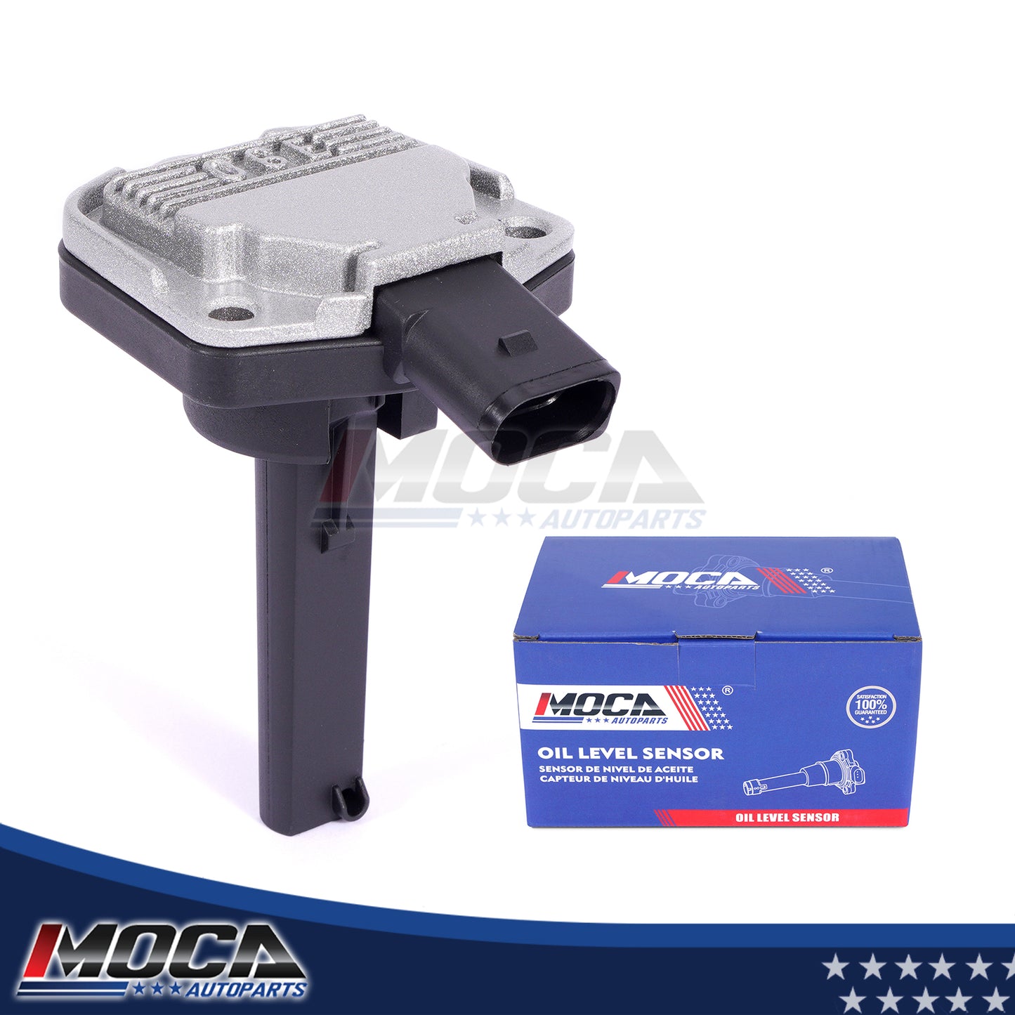 MOCA FLS289 Engine Oil Level Sensor Fit for 2010-2013 Audi A3 2.0L & 2005-2009 Audi A4 Quattro 2.0L 3.2L & 2009-2017 Volkswagen CC 2.0L