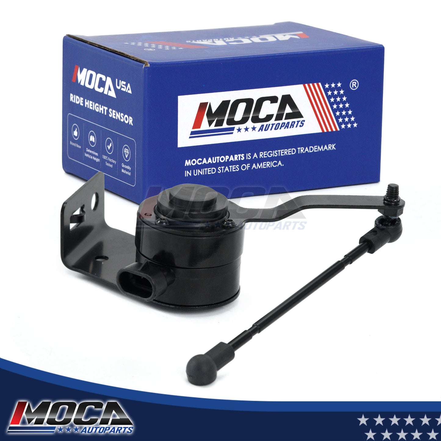 MOCA Front Left Suspension Ride Height Sensor Fit for 2007-2014 Cadillac Escalade Chevrolet Tahoe GMC Yukon 5.3L
