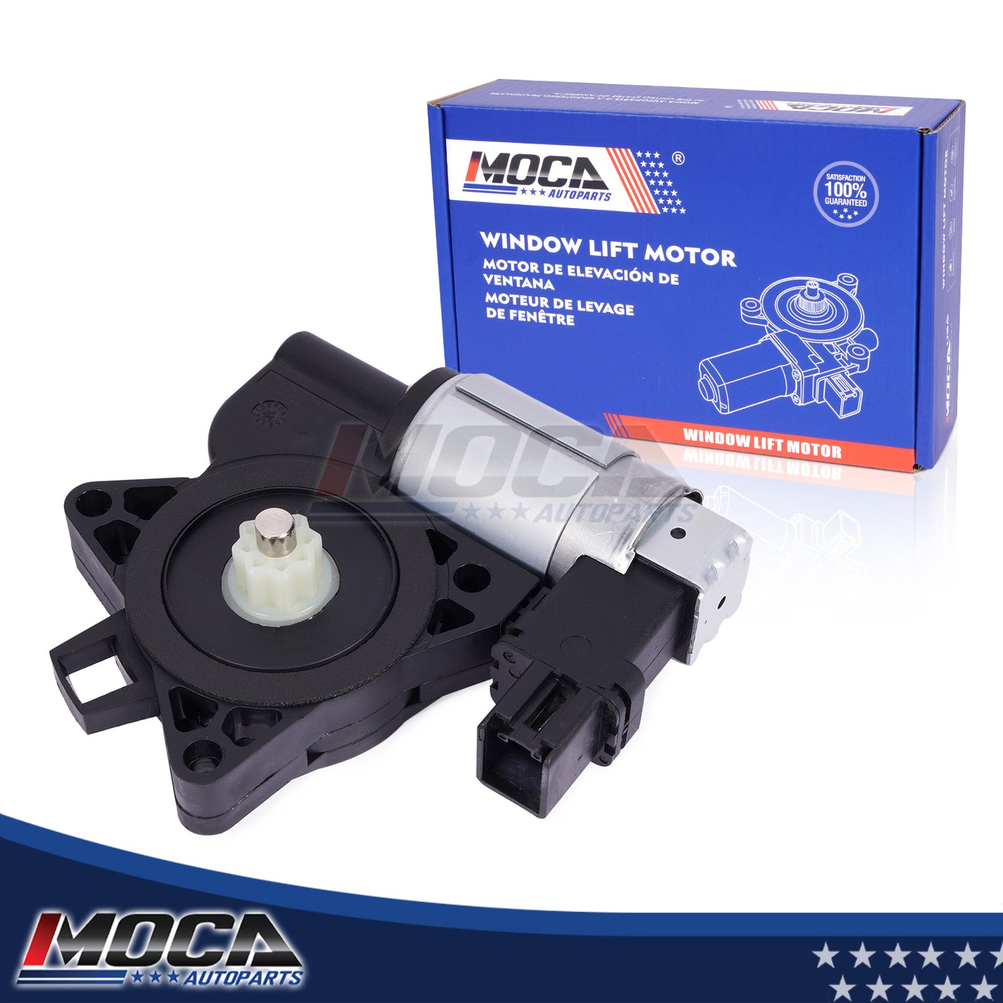 Motor regulador de elevalunas eléctrico MOCA compatible con Mazda 5 (2012-2017), Mazda CX-9 (2007-2015) y Mazda CX-7 (2007-2012)