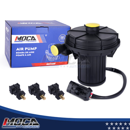 Bomba de inyección de aire secundaria MOCA 306-012 compatible con Buick Rainier 4.2L 2006-2007 y GMC Envoy 4.2L 2006-2009 y Chevrolet Trailblazer 4.2L 2006-2009