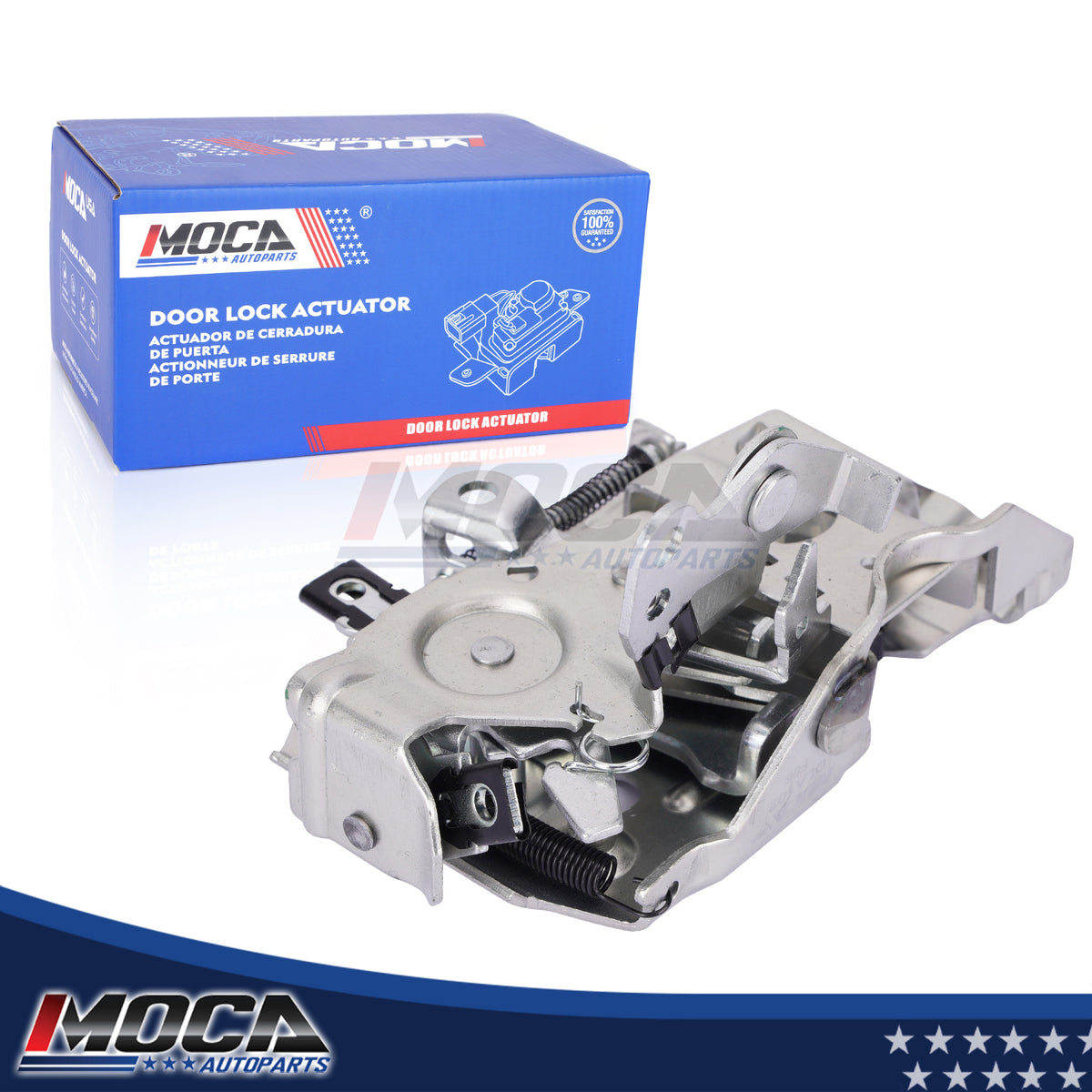 MOCA 940-102 Front Left Door Lock Actuator Fit for 1992-1999 Chevrolet K1500 K2500 Suburban & 1996-2000 GMC K2500