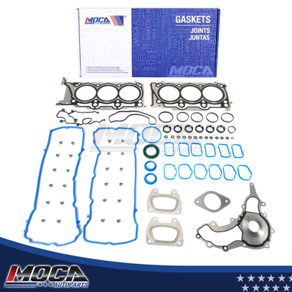 MOCA Head Gasket Set Fit for 2011-2020 Chrysler 300 3.6L & 2011-2020 Dodge Charger 3.6L & 2012-2017 Jeep Wrangler 3.6L