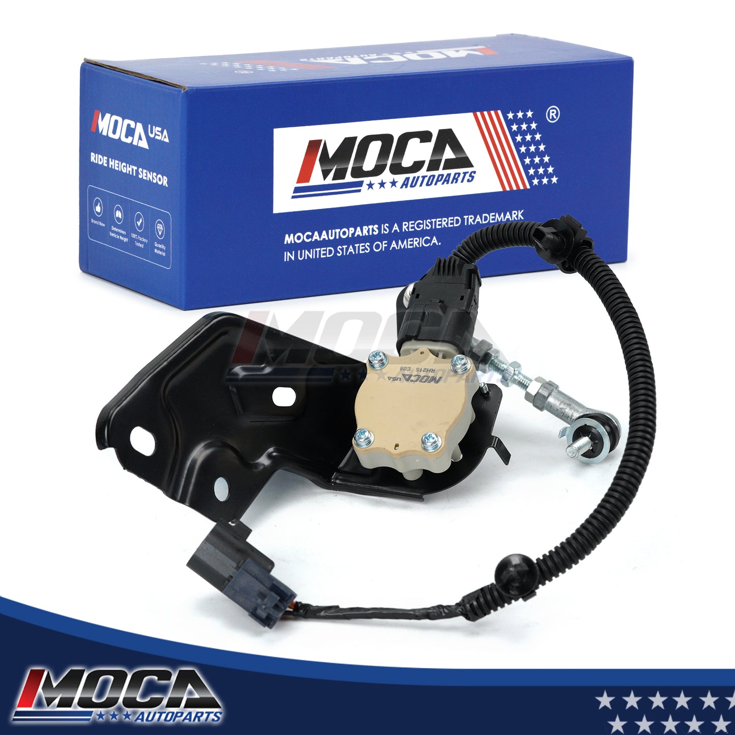 MOCA Rear Left Suspension Ride Height Sensor Fit for 2003-2009 Lexus GX470 Toyota 4Runner 4.7L