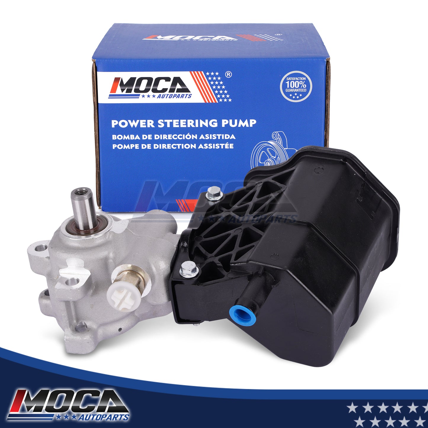 Bomba de dirección asistida MOCA compatible con Dodge Ram 2500, 3500 y 4000 (2003-2007)