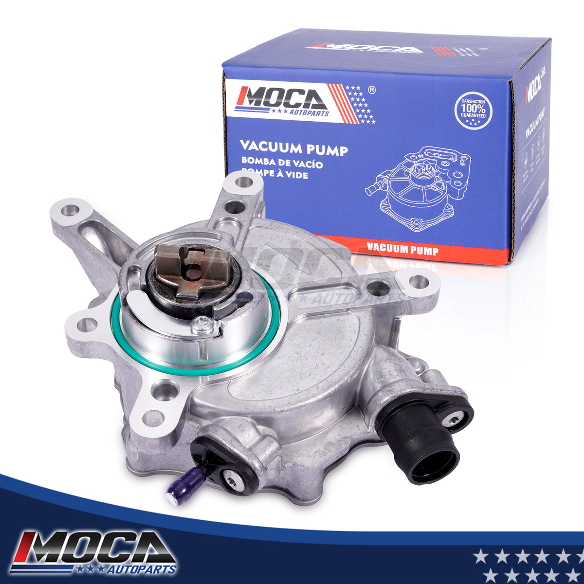 Bomba de vacío MOCA VCP180 compatible con Mercedes-Benz G63 AMG 5.5L (2013-2017), Mercedes-Benz S550e 3.0L (2015-2017) y Mercedes-Benz GL63 AMG 5.5L (2013-2016)