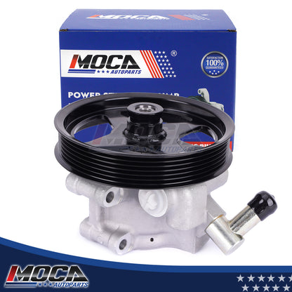 Bomba de dirección asistida MOCA compatible con Ford Crown Victoria 4.6L (2004-2007), Mercury Grand Marquis 4.6L (2004-2007) y Lincoln Town Car 4.6L (2003-2006)