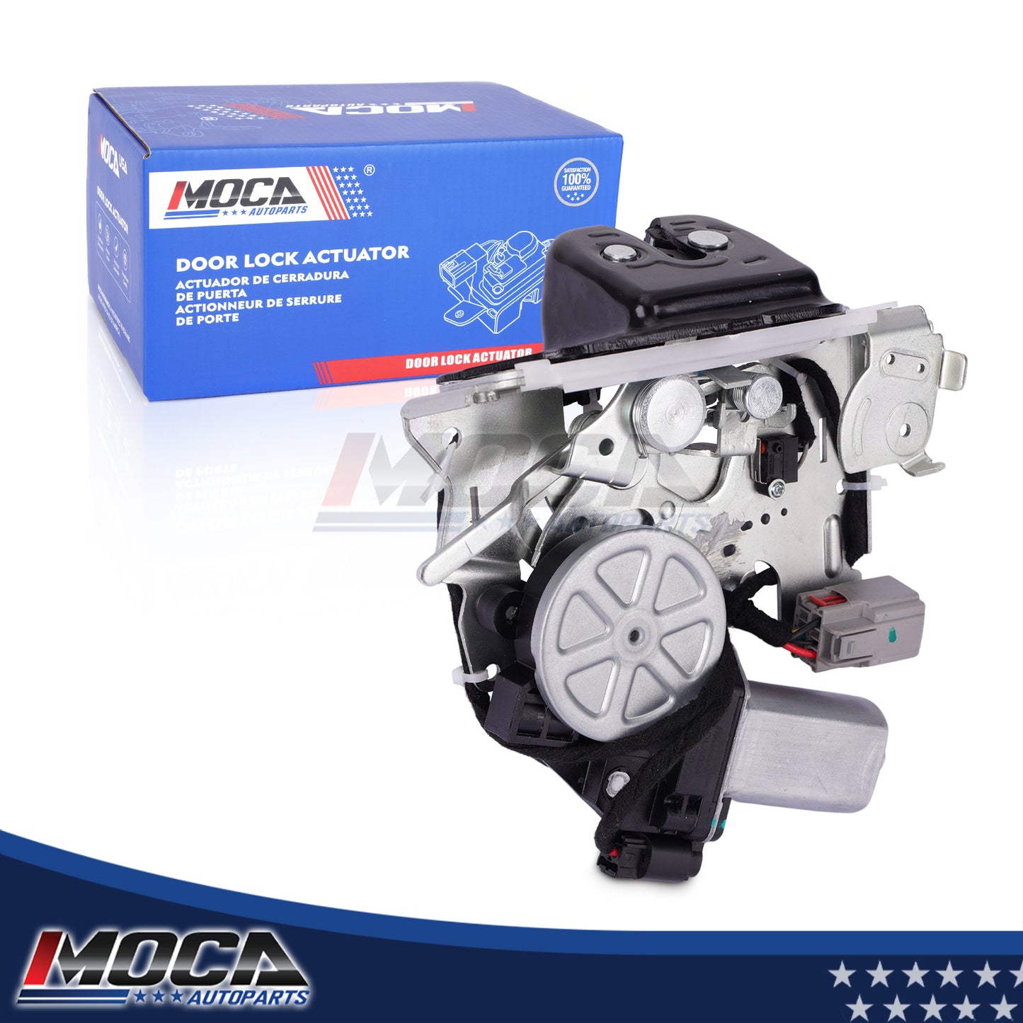 MOCA 937-924 Rear Liftgate Lock Actuator w/ Motor Fit for 2011-2023 Dodge Durango & 2014-2018 Jeep Cherokee & 2014-2021 Jeep Grand Cherokee