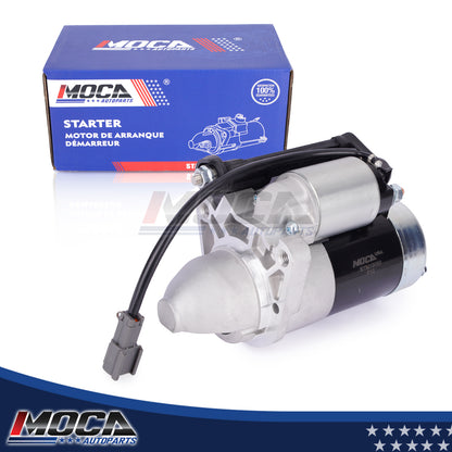 MOCA Starter Motor 19068 Fit for 2009-2013 INFINITI FX50 5.0L & 2014-2019 INFINITI Q70 5.6L & 2012-2021 Nissan NV2500 NV3500 5.6L & 2016-2024 Nissan TITAN XD 5.6L
