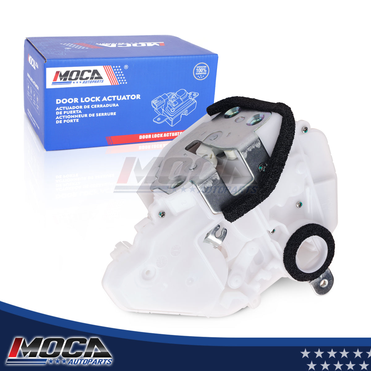 MOCA 937-568 Actuador de cerradura de puerta delantera izquierda compatible con Honda Civic 2006-2011