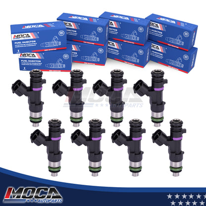 MOCA 8x Fuel Injectors FJ750 Fit for 2012-2019 Nissan NV3500 5.6L & 2004-2015 Nissan Titan 5.6L & 2004-2010 Infiniti QX56 5.6L