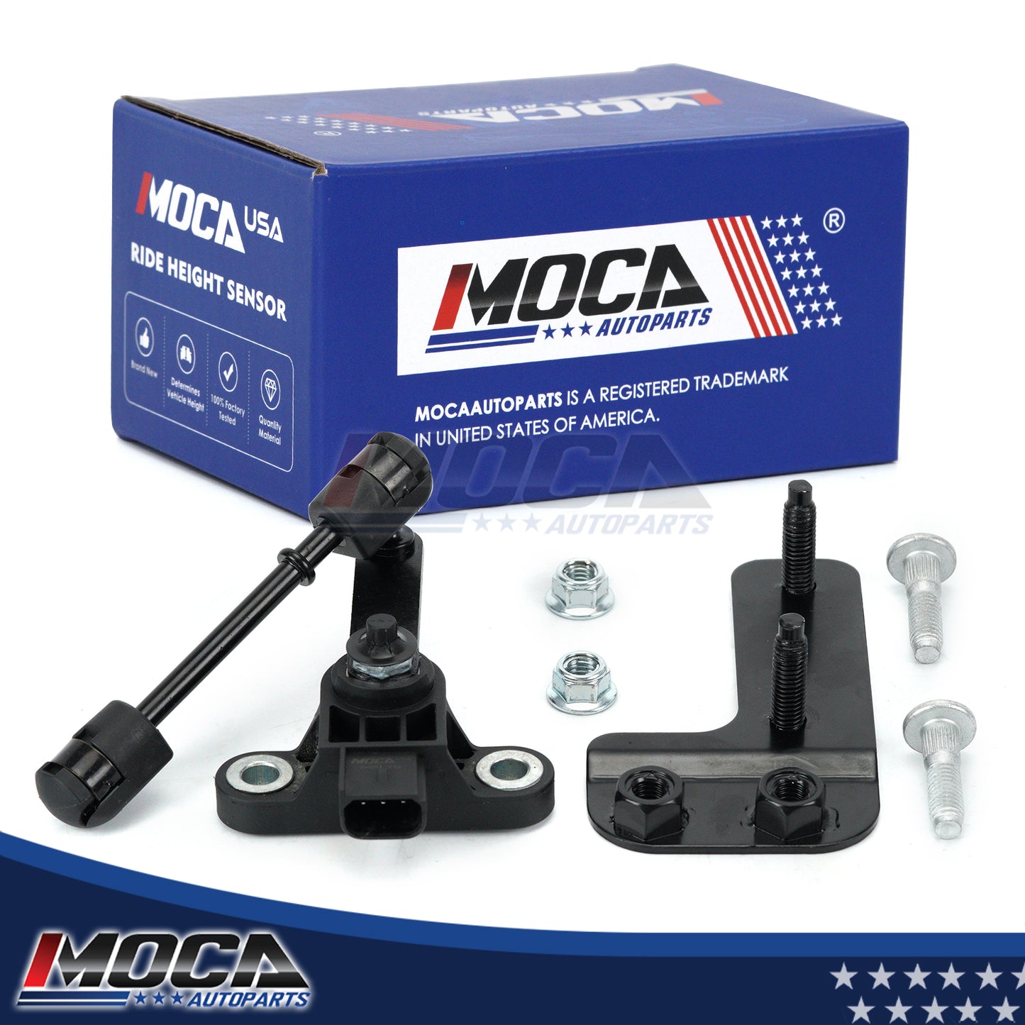 MOCA Front Right Suspension Ride Height Sensor Fit for 2003-2006 Ford Expedition Lincoln Navigator