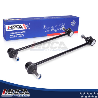 MOCA 2Pcs Front Sway Bar Link Kit Fit for 1997-2001 BMW 740i L4 4.4L & 2012-2015 Mazda 5 L4 2.5L