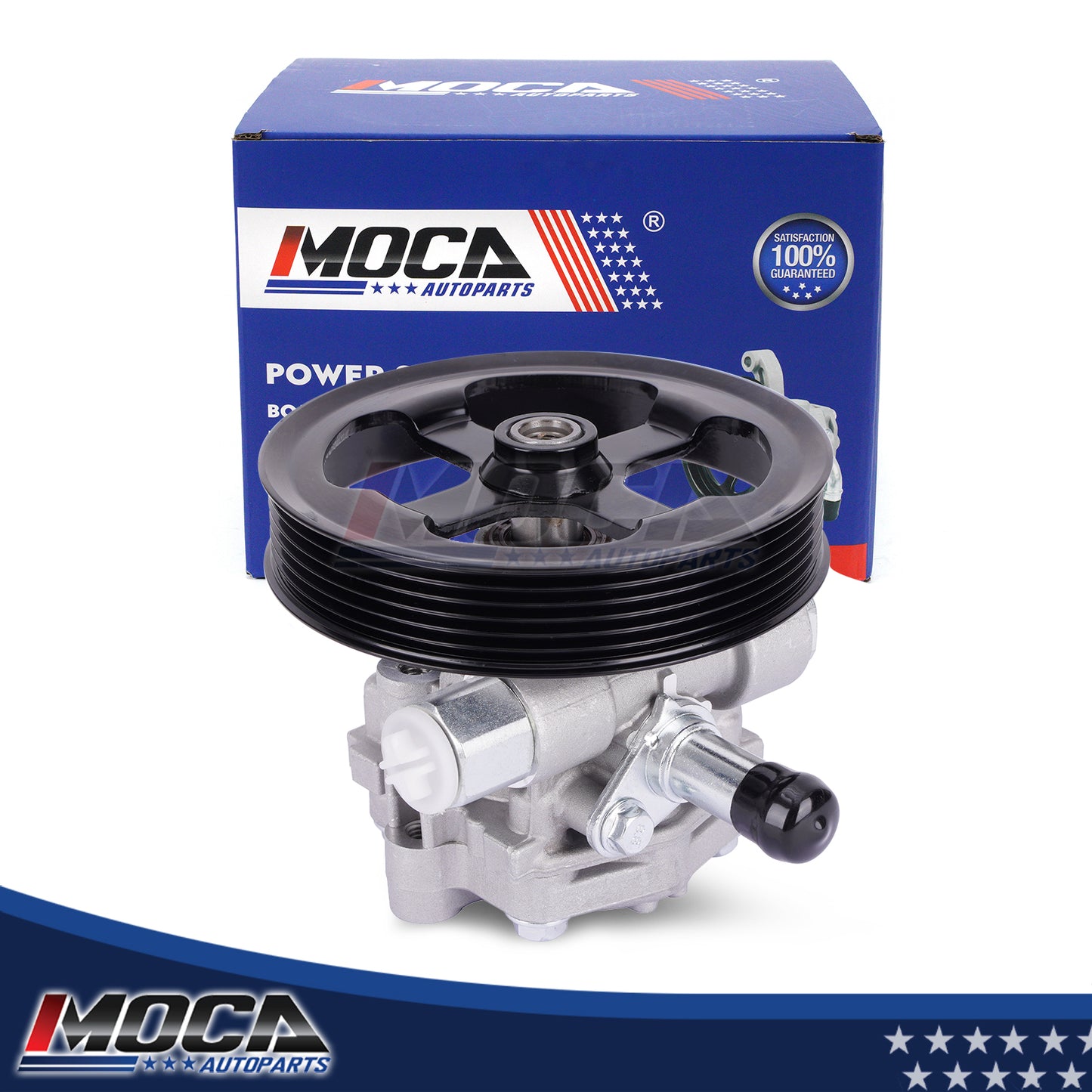 MOCA Power Steering Pump Fit for 2011-2014 Chrysler 200 2.4L & 2007-2010 Chrysler Sebring 2.4L & 2009-2020 Dodge Journey 2.4L