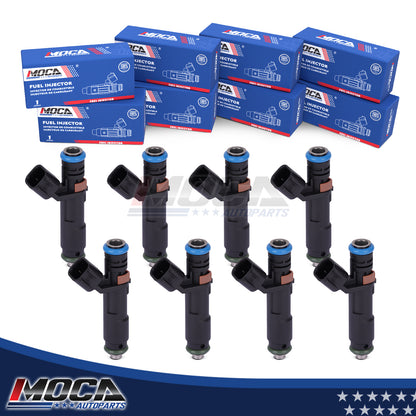 MOCA 8x Fuel Injectors FJ817 Fit for 2005-2007 Ford F-150 5.4L & 2006-2007 Lincoln Mark LT 5.4L