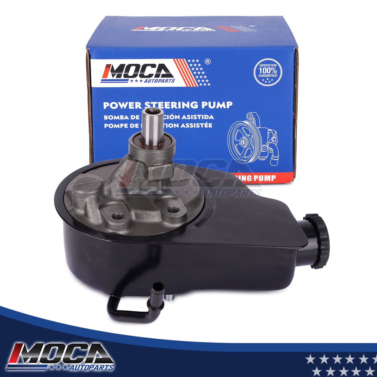Bomba de dirección asistida MOCA compatible con Cadillac Escalade 5.3L 6.0L (2002-2003) y Chevrolet Silverado 1500 4.3L 4.8L 5.3L 6.0L (1999-2006) y GMC Yukon 6.0L (2001-2003)