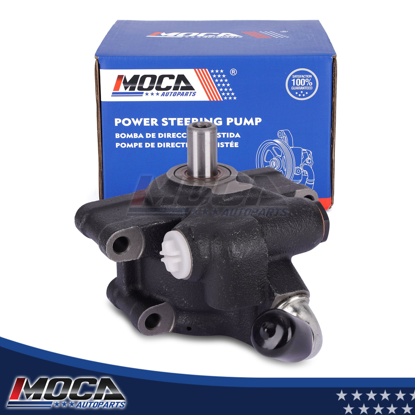 MOCA Power Steering Pump Fit for 2005-2010 Ford Mustang V8 4.6L